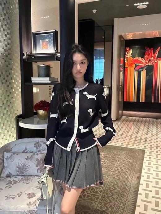 GY09-THOM BROWNE 镂空满印小狗开衫（LS*MM）-10.14直播款 商品图4