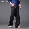 PINLI品立2025秋季新款男士宽松直筒休闲长裤阔腿裤潮GD253117118 商品缩略图3