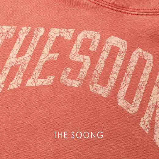 THESOONG"自我再塑"荃棉砂洗亲肤松弛感连帽卫衣HWWY7739 商品图2