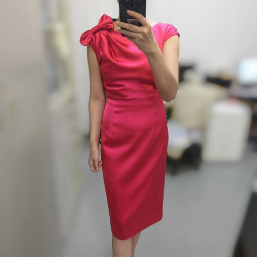 新款“蝶吻香肩“  香槟金/酒红/桃红/炭灰 商品图3