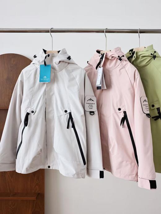 雪山男女同款三合一可拆冲锋衣 商品图2