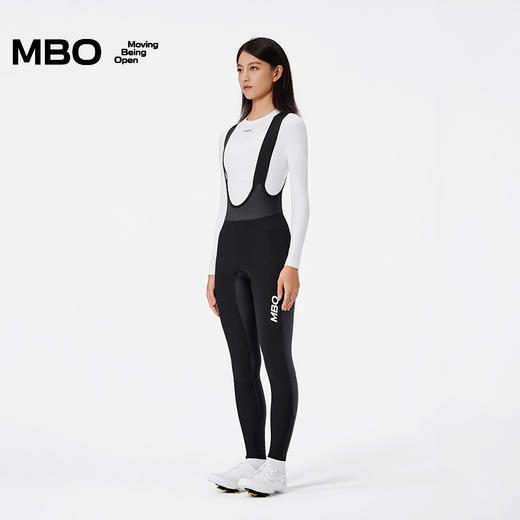 MBO CARVICO® 女子冬季软壳防风抓绒背带骑行长裤 T390 Softshell 双箭头 (经销商专拍链接，非经销商拍单不发货) 商品图4