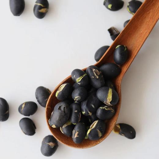 【集信堂-轻盐炒黑豆】无油干炒～配料表只有黑豆和食用盐，香酥美味高蛋白！🫘 精选上等的绿芯黑豆 商品图3