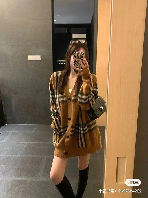 🤎休闲款格纹开衫 商品图11