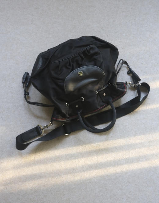 简单粗暴的 哈！出自样板间 Lancel 轻便尼龙配小牛皮 手提&斜跨 包 商品图0