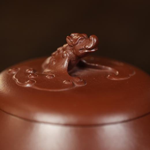 龙德堂陶艺 汤宣武制《福龙》原矿紫袍玉砂 100cc 库存请咨询客服 商品图4