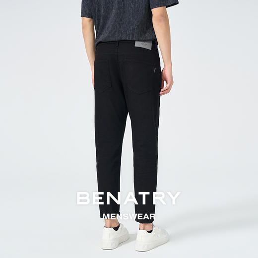 贝纳川黑色牛仔裤ECT130006402 商品图4