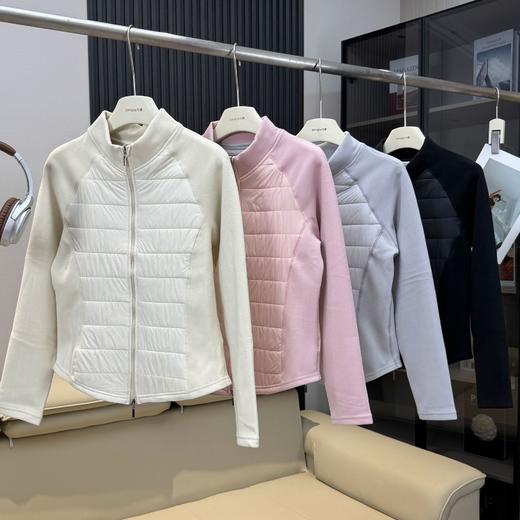 Lu家同款！轻型羊毛石墨烯修身小蛮腰棉服运动户外保暖立领小棉衣女款！ 商品图1