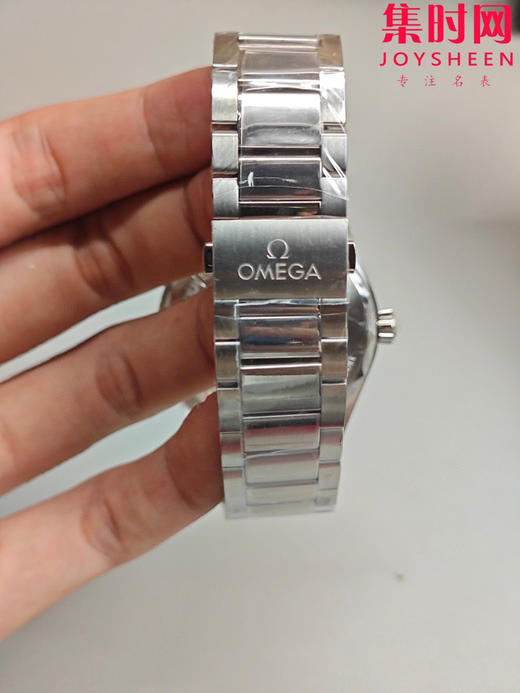 VS欧米茄新款海马世界时系列 VS海马世界时渐变蓝 湖蓝海马 海马世界时密底款 男士腕表 表径43mm 商品图6