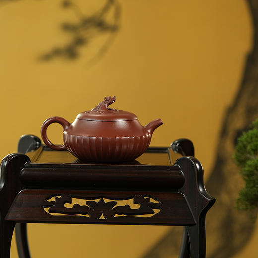 龙德堂陶艺 汤宣武制《福龙》原矿紫袍玉砂 100cc 库存请咨询客服 商品图2