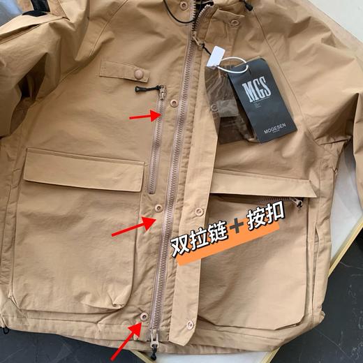 多口袋防水工装外套（蕾姐M参考 卡码拍大） 商品图13