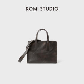 ROMI STUDIO 首饰袋 水染头层牛皮 手工擦色时尚手提包RWCAP06430