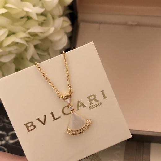 TB57-宝格丽项链 天然白贝母裙子项链（XK）-10.14直播款 商品图6