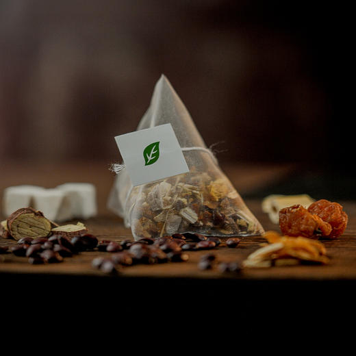 *自营*和悦茶 | 元气配伍，8味本草食养。#酸枣仁桂圆红枣#组合茯苓橘皮鲜芦根甘草人参花茶三角14袋泡茶茶包。 商品图5