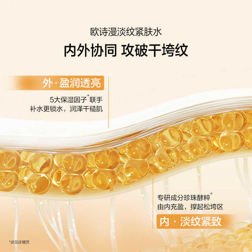 欧诗漫珍珠奢华鎏金淡纹紧肤水150ml淡纹紧致饱满强韧焕亮 商品图3