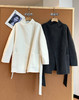 ZHI知全羊毛一粒扣荡领毛呢大衣外套101305 商品缩略图12