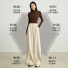 【10/15新品】熙世界高密针织香蕉裤女加厚秋冬新款休闲宽松窄版软糯风阔腿长裤 商品缩略图1