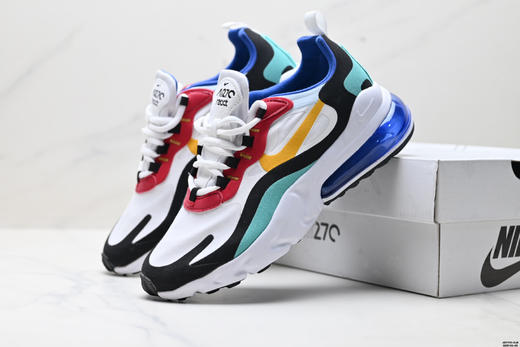 耐克Nike Air Max 270 React气垫减震休闲运动跑步鞋СТ1280-101男女鞋 商品图7