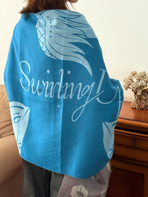 【乌镇官方】2025年戏剧节扶摇主题围巾文创纪念伴手礼秋冬披肩 商品图1