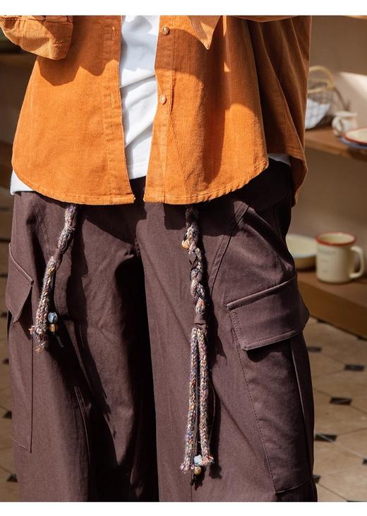 【门店同款】ENJOY冬季“暖冬知性”编织腰带阔腿裤 167044769 商品图2