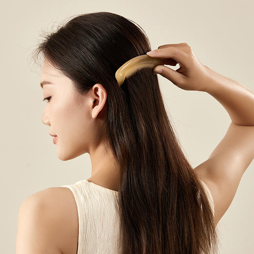 初心| 叶子梳羊角梳 商品图2