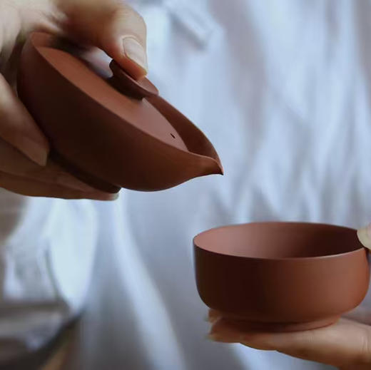 建陶快客盖碗套组（盖碗+杯） 商品图0