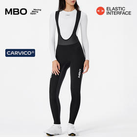 MBO CARVICO® 女子冬季软壳防风抓绒背带骑行长裤 T390 Softshell 双箭头 (经销商专拍链接，非经销商拍单不发货)