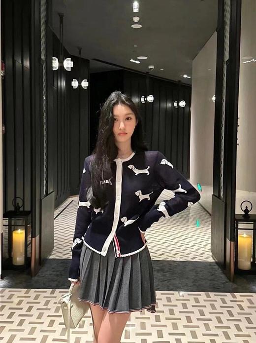 GY09-THOM BROWNE 镂空满印小狗开衫（LS*MM）-10.14直播款 商品图6