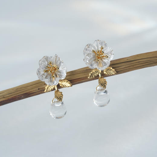 订购8周到｜Monshiro-nemophila erring-风铃草 耳环［日本设计师］ 商品图1