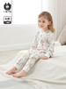 小猪大卫秋冬纯棉高腰护肚套装男女童家居服80-110 商品缩略图4