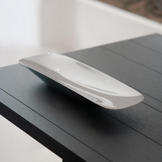 HD流光精抛不锈钢长果盘 RESONG日诵家居 长托盘 商品图6