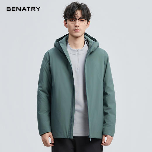 贝纳川冬季新品连帽冲锋衣羽绒服ECF405251 商品图11