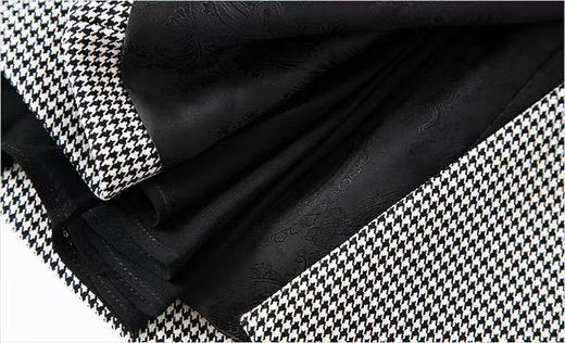 仅一件！【低价清仓】春秋撞色西装领风衣外套女流行双排扣过膝长款大衣ZFYY001 商品图11