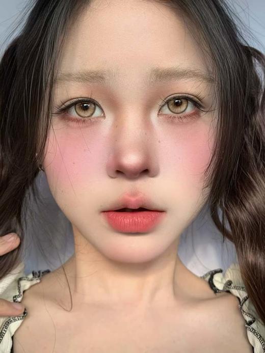 康视达 EggUncle Lens半年抛 低像素可可 直径14.5mm着色13.9mm 商品图0