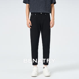 贝纳川黑色牛仔裤ECT130006402