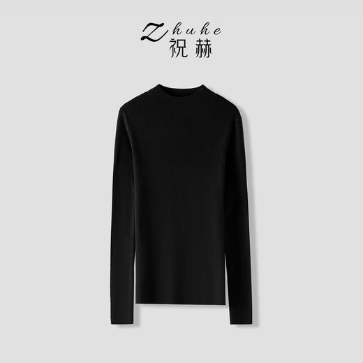 （合作款）半高领时尚修身经典打底衫 yb1022018 商品图1