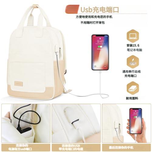 ZOMFELT 休闲双肩包 15.6 英寸笔记本电脑包带USB 充电端口 商品图1