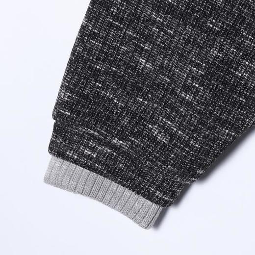 87836SDSA男士秋冬新款痞帅男装韩版潮牌撞色假两件纽扣开衫夹克外套潮 商品图4