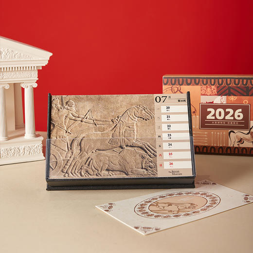 大英博物馆 2026年 文明印骥 馆藏周历 商品图4