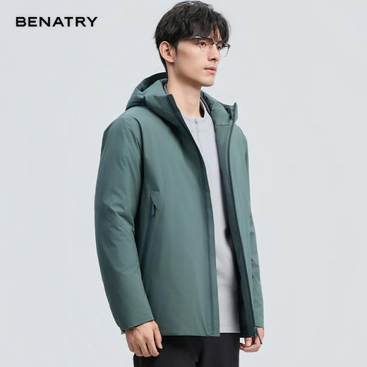 贝纳川冬季新品连帽冲锋衣羽绒服ECF405251 商品图13