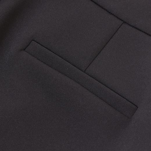 半身缘女裤 秋季通勤百搭梭织四面弹鱼尾休闲裤253102M30320026 商品图3