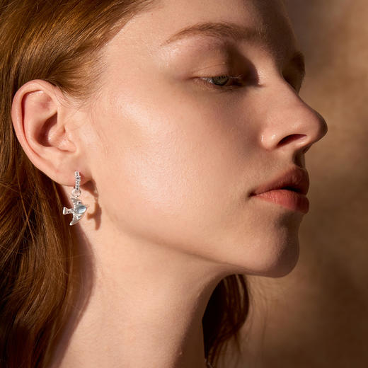 ARSIS｜小森林系列 森林飞鸟耳圈 商品图5