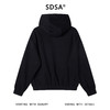 25043SDSA男士秋冬新款痞帅男装潮牌纯色拉链连帽卫衣百搭休闲格子外套 商品缩略图5