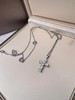 TB111-宝格丽 CROCE系列 满钻十字架  项链 男女同款情侣款（XK）-10.14直播款 商品缩略图4
