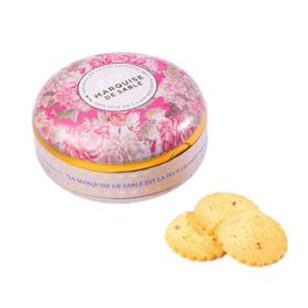 La Sablesienne杏味饼干月夕花朝圆礼罐175g