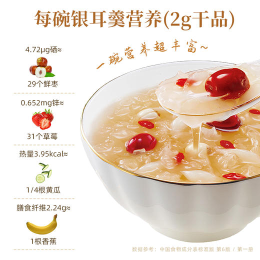 【买就送焖烧杯】田陌上 富硒有机本草银耳70g/罐 免洗免泡发 有机银耳高膳食纤维胶质多金燕糯耳干货古田特产 商品图2