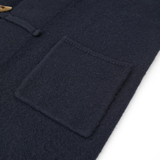 ROMI STUDIO“羊毛大衣”100%缩绒羊毛复古藏蓝毛呢外套RWCASZ6374 商品图4