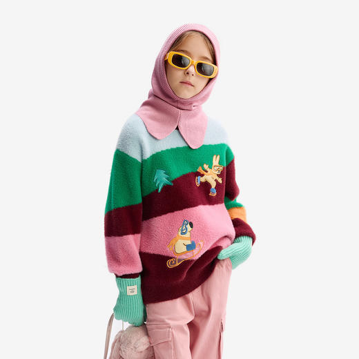 【秒】【MQD】童装女童毛衣新款秋冬装儿童半高领针织衫打底衫上 商品图2