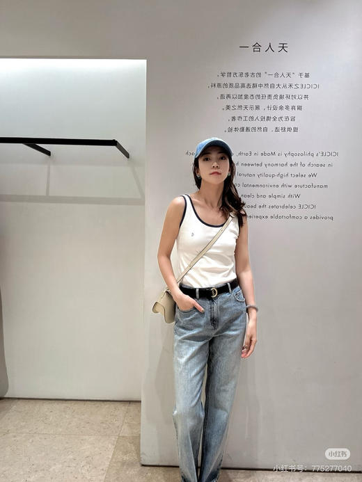 【开放日忙 秒杀价已调 直接拍】返场 小禾 水洗蓝 随性 小直筒 牛仔裤 商品图6