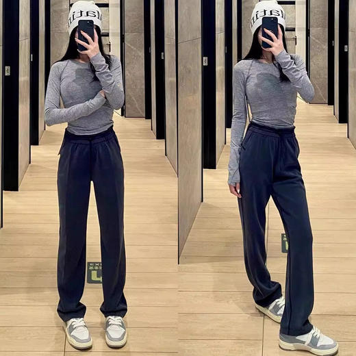 露家同款  【喵小仟 铜氨丝高品质直筒裤】 商品图4